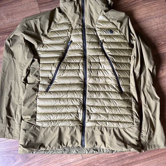 Men’s North Face Down Jacket - Excellent Used Condition -Olive Green Siz… - Picture 12 of 12